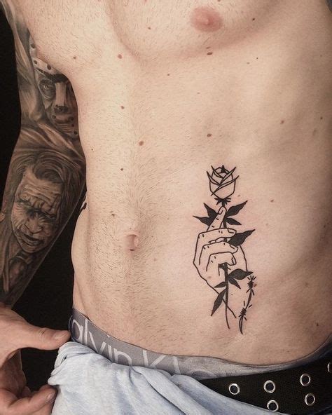 tatuajes para hombres abdomen bajo|Ideas de tatuajes para el abdomen bajo